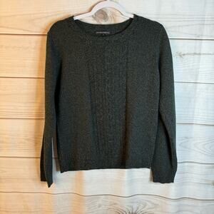 Western Connection Gray Knit Sweater Size Medium